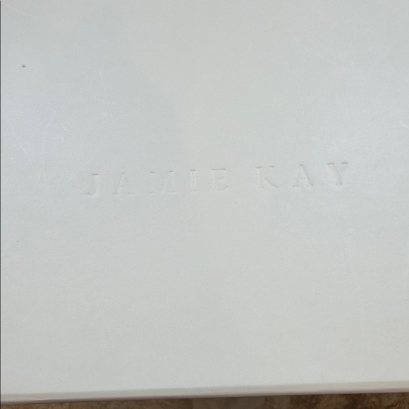 Jamie Kay Ivory Floral Baby Ballerina soft crib Shoes Size 15-16 EU - Picture 4 of 4